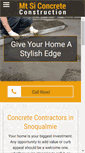 Mobile Screenshot of mtsiconcreteconstruction.com